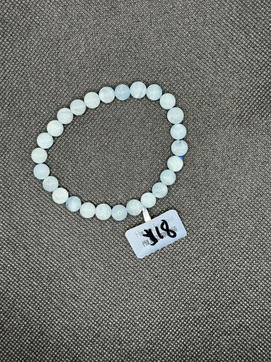 Aquamarine bracelet- lower end quality
